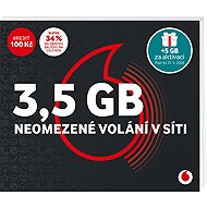 Vodafone data card - 3.5 GB of data - SIM Card
