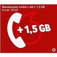 Vodafone neomezené volání do sítě Vodafone - SIM karta