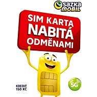 Vodafone předplacená SIM karta SAZKAmobil - SIM Card