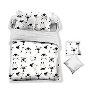 Svitap sleepwell microflannel Sheep 140 × 200, 70 × 90 cm - Bed Linen