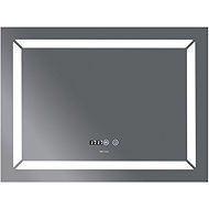 MIXXUS Mirror with LED lighting, anti-fog function and brightness control, MR01-80×60 Light - Mirror