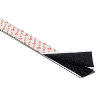 VELCRO Velcro tape, adhesive, 20 mm × 5 m, black - Velcro Fastener