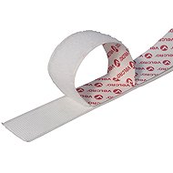 VELCRO Velcro tape, extra thin, adhesive, 20 mm × 25 m, black - Velcro Fastener