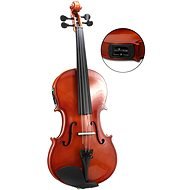 Veles-X Red Brown 4/4, Acoustic-electric Violin with Case - Violin