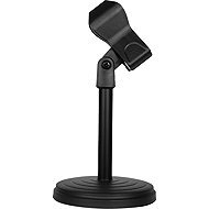 Veles-X Round Base Desktop Microphone Stand with Spring-Loaded Clip - Microphone Stand