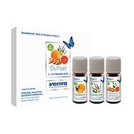 VENTA Organic essential fragrance (Apfelsinen, Eucalyptus, Grapefruit-Sandelholz) - Essential Oil Set