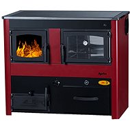 ABC CONCEPT 2 MAX THERMO P right - red HYDRO - Solid Fuel Stove