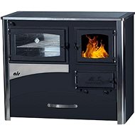 ABC CONCEPT 2 AIR L left - stainless steel - Solid Fuel Stove