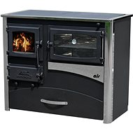 ABC CONCEPT 2 AIR P right - stainless steel - Solid Fuel Stove