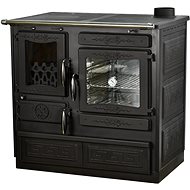GULIVER GULIVER Smart P right - cast black - Solid Fuel Stove