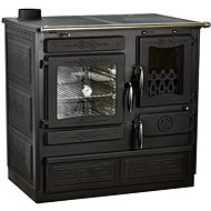 GULIVER GULIVER Smart L left - cast black - Solid Fuel Stove