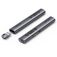 Vention Wireless PowerPoint Presentation Clicker with Green Laser Pointer - Gray - Presenter