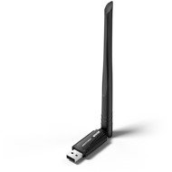 Vention AX300 USB Wi-Fi Single Band Adapter With High Gain Antenna - Black - WiFi USB Adapter
