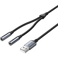 Vention 2-Port USB External Sound Card 0.25M Gray - External Sound Card 