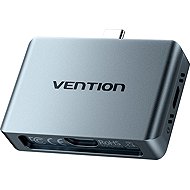 Vention M.2 NVMe SSD Enclosure (USB 3.2 Gen 2-C) Gray Cable-Free Type - Hard Drive Enclosure