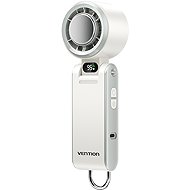 Vention USB 5V Speed (1-100) Adjustable Handheld Foldable High-Speed Cooling Fan White - Ventilátor