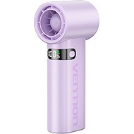 Vention USB 5V Speed (1-100) Adjustable Mini Handheld High-Speed Fan Purple LED Display Type - Fan