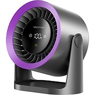 Vention USB 5V Speed (1-100) Adjustable Desktop Air Circulation Fan Gray Smart Digital Display Type - Fan