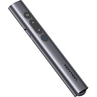 Vention Wireless PPT laser page-turning pen, lithium battery version, red light, grey - Presenter