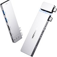 Vention USB-C*2 to HDMI/USB 3.2 Gen 1 Type-C/USB 3.0 *2/PD/Thunderbolt USB-C Plug-In Docking Station - Docking Station