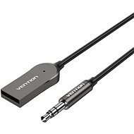 Vention USB Auto Bluetooth 5.0 Audio Receiver mit Spulenkabel 1,5 m Gray Zinc Alloy Type - Bluetooth-Adapter