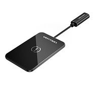 Vention Wireless Charger 15W Ultra Thin Mirrored Surface Type 0.05m Black - Wireless Charger