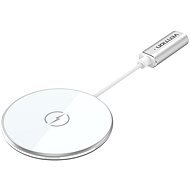 Vention Magnetic Wireless Charger 15W Ultra Thin 0.05m White + USB-C Cable 1m - Bezdrátová nabíječka