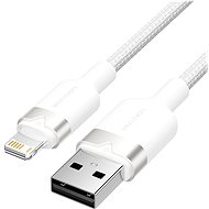 Vention USB 2.0 Type-A Male to Lightning Male 2.4A Cable 1M White Aluminum Alloy Type - Data Cable