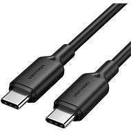 Vention USB 2.0 Type-C Male to Type-C Male 3A Cable 1M Black PVC Type - Data Cable