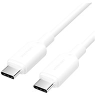 Vention USB 2.0 Type-C Male to Type-C Male 3A Cable 1M White PVC Type - Data Cable