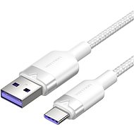 Vention USB 2.0 A Male to C Male 6A Cable 1M White Aluminum Alloy Type - Data Cable