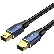 Vention Cotton Braided Mini DP Male to Male 8K HD Cable 1.5m Blue Aluminum Alloy Type - Video Cable