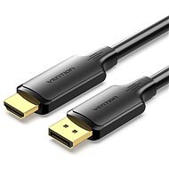 Vention DisplayPort Male to HDMI Male 4K HD Cable, 1 m, fekete - Videokábel