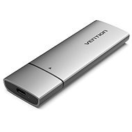 Vention M.2 NGFF SSD Enclosure (USB 3.1 Gen 1-C) Gray Aluminum Alloy Type - Külső merevlemez ház