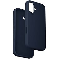 Vention Liquid Silicone Case for iPhone 16 with MagSafe Midnight Blue - Phone Cover