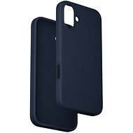 Vention Liquid Silicone Case for iPhone 16 Plus with MagSafe Midnight Blue - Phone Cover