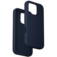 Vention Liquid Silicone Case for iPhone 16 Pro with MagSafe Midnight Blue - Phone Cover
