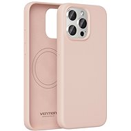 Vention Liquid Silicone Case for iPhone 15 Plus with MagSafe Dusty Pink - Phone Cover