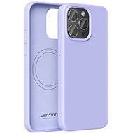 Vention Liquid Silicone Case for iPhone 15 Pro Max with MagSafe Lilac - Phone Cover