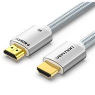 Vention HDMI 2.1 Cable 8K 0.5m Silver Aluminum Alloy Type - Videokabel
