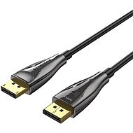 Vention Optical DP 1.4 (Display Port) Cable 8K 30M Black Zinc Alloy Type - Video Cable