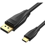Vention USB-C to DP 1.2 (Display Port) Cable 1 m Black - Video kábel