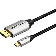 Vention USB-C to DP2.1 16K HD Cable 1.5M Gray Aluminum Alloy Type - Video Cable
