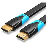 Vention Flat HDMI 2.0 Cable, 2m, Black - Video Cable