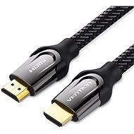 Vention Nylon Braided HDMI 2.0 Cable 1m Black Metal Type - Videokabel
