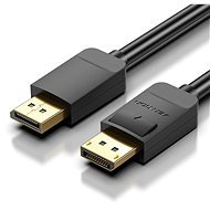 Vention DisplayPort (DP) Cable, 2m, Black - Video Cable