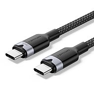 Vention USB 2.0 C Male to C Male 240W Cable 2m Black Aluminium Alloy Type - Data Cable