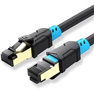 Vention Cat.6 SFTP Patch Cable, 1m, fekete - Hálózati kábel