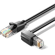 Vention Cat.6 UTP Upward Right Angle Ethernet Patch Cable 2M Black - LAN-Kabel
