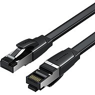 Vention Flat Cat.8 Ethernet Patch Cable 5M Black - Hálózati kábel